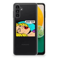 Samsung Galaxy A13 | A04s Silicone Back Cover Popart Oh Yes - thumbnail