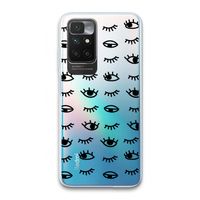 Eye pattern #2: Xiaomi Redmi 10 Transparant Hoesje
