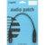 Klotz B-2 B2FM1N0030 audiokabel Neutrik XLR 3p male - XLR 3p female 0.3m