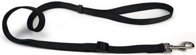 Beeztees - Hondenriem - Nylon - Zwart - 120-180 cm x 15 mm