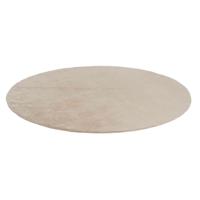 Leen Bakker - Vloerkleed Lilly - Off-white - Ø160 Cm - Polyester - Crème