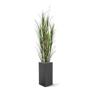 Kunst Rietgras plant deluxe 165cm - groen - UV bestendig
