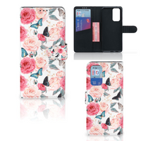 OnePlus 9 Pro Hoesje Butterfly Roses - thumbnail