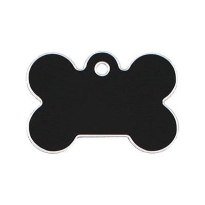 Naamplaatje voor halsband Imarc Bone Zwart Naamplaatje voor halsband Imarc Bone Zwart