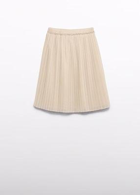 Abel & Lula winter midi rok meisjes - beige