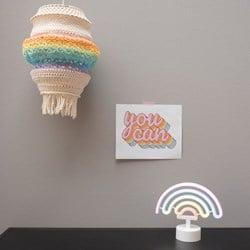 Yarn and Colors Rainbow Lamp Haakpakket 2 Pastel