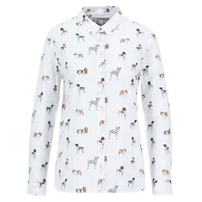 Damesblouse Safari Dog Print