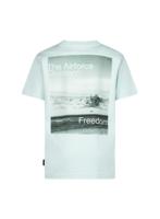 Division T-Shirt Pastel Blue Backprint