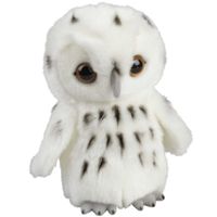 Pluche knuffel dieren Sneeuwuil vogel van 18 cm   -