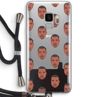 Kanye Call Me?: Samsung Galaxy S9 Transparant Hoesje met koord