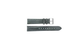 Esprit horlogeband ES103062 / 819660 Leder Grijs 18mm + grijs stiksel