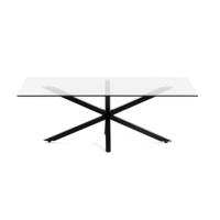 Kave Home Salontafel Argon, 70 x 130cm - Transparant