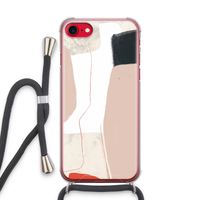 Lava: iPhone SE 2020 Transparant Hoesje met koord