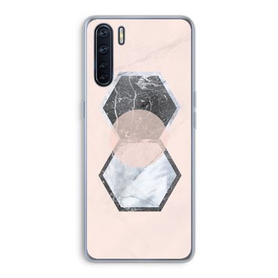 Creatieve toets: Oppo A91 Transparant Hoesje