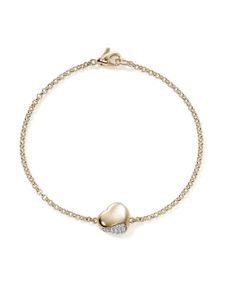 John Hardy bracelet Pebble Heart en or 14ct