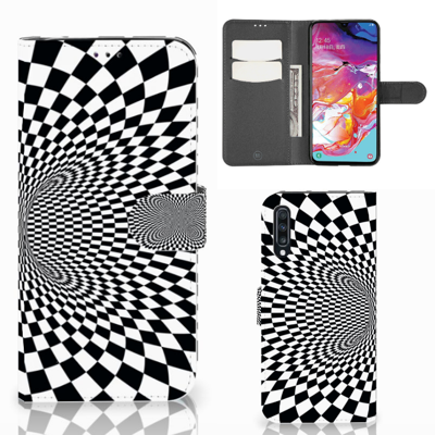 Samsung Galaxy A70 | Book Case | Illusie | Portemonnee hoesje