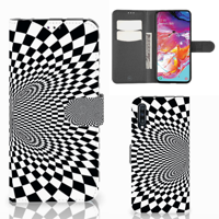 Samsung Galaxy A70 | Book Case | Illusie | Portemonnee hoesje