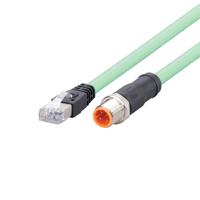 ifm Electronic EVC925 Verbindingskabel Aantal polen (sensoren): 4 Stekker, recht 1 m 1 stuk(s)