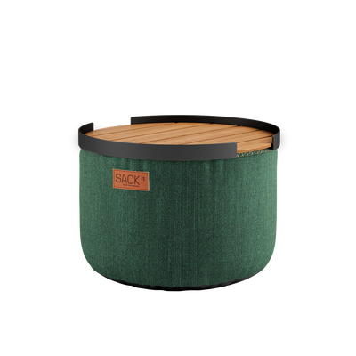 Cobana Pouf + Patio Serving Tray