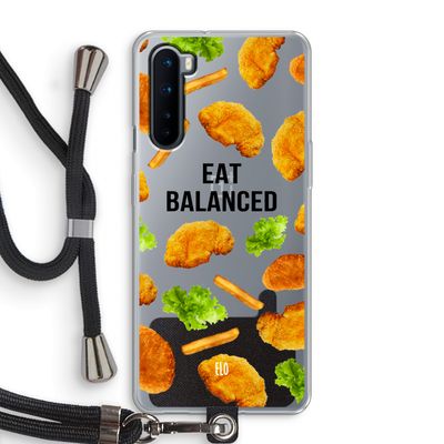 Eat Balanced: OnePlus Nord Transparant Hoesje met koord