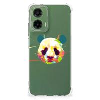Motorola Moto G35 Stevig | Bumper Hoesje | Panda Color