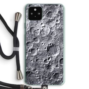 Maanlandschap: Pixel 5a 5G Transparant Hoesje met koord