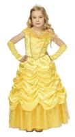 Gele Prinsessenjurk Kind Fleur
