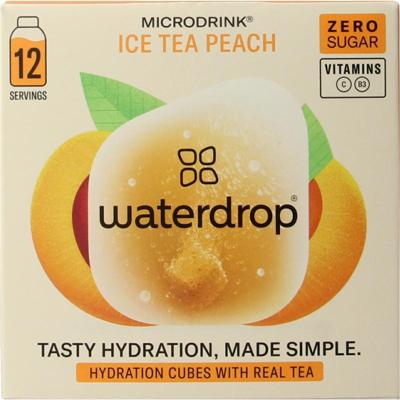Waterdrop Microdrink ice tea peach bruistabletten Waterdrop Microdrink ice tea peach bruistabletten