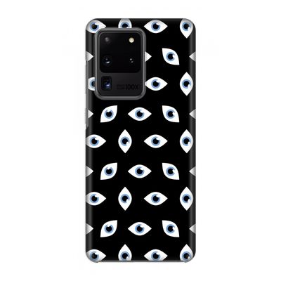 Eyes pattern: Volledig geprint Samsung Galaxy S20 Ultra Hoesje