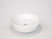 Balmani Still waskom matte Solid Surface rond Ø 38 cm