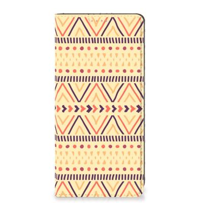 OPPO A54 5G | A74 5G | A93 5G | Hoesje met Magneet | Aztec Yellow
