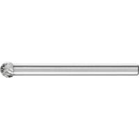 PFERD TOOLS 21212543 Freesstift Bol Lengte 34 mm Afmeting, Ø 4 mm Werklengte 3 mm Schachtdiameter 3 mm