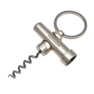 Munkees kurkentrekker sleutelhanger - stainless steel