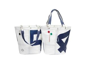 Trend Marine Zeildoek Boodschappentas Sea Girl Navy Default