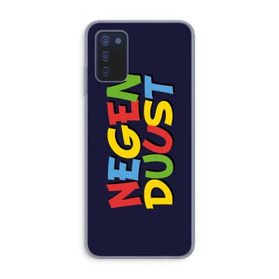 90's One: Samsung Galaxy A03s Transparant Hoesje