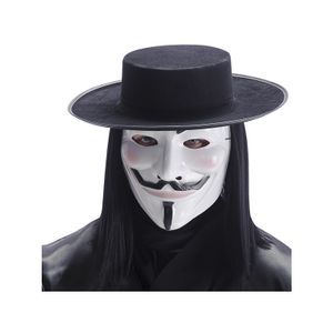 Witte V for Vendetta maskers