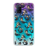 Zeemeermin: Oppo A52 Transparant Hoesje