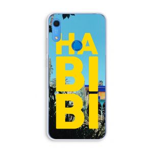 Habibi Majorelle : Huawei Y6s Transparant Hoesje