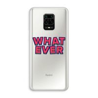 Whatever: Xiaomi Redmi Note 10 Lite Transparant Hoesje