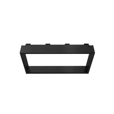Opbouwnis BWS Colorato Doucherek voor Douchewand 30x60cm Gunmetal