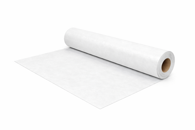 Stucloper / Afdekvlies zelfklevend 1 x 25 meter wit - Zelfklevend aan vlieslaag