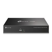 TP-LINK VIGI NVR1008H Netwerk Video Recorder (NVR) 1U Zwart