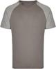 Miners Mate MY110 Men´s Tee - Grey Solid/Heather Grey - S
