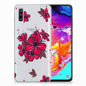 Samsung Galaxy A70 TPU Case Blossom Red