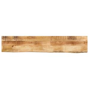 Tafelblad met natuurlijke rand 140x30x2,5 cm massief mangohout