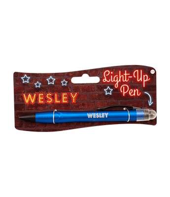 Light up pen Wesley
