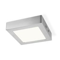 Light depot - LED plafondlamp Ska vierkant 17 - mat staal - Outlet - thumbnail