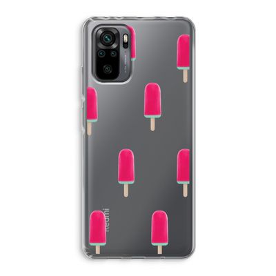 Waterijsje: Xiaomi Redmi Note 10 Pro Transparant Hoesje
