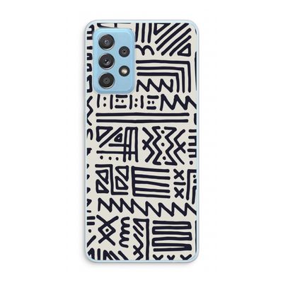 Marrakech print: Samsung Galaxy A73 Transparant Hoesje