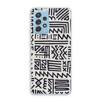 Marrakech print: Samsung Galaxy A73 Transparant Hoesje